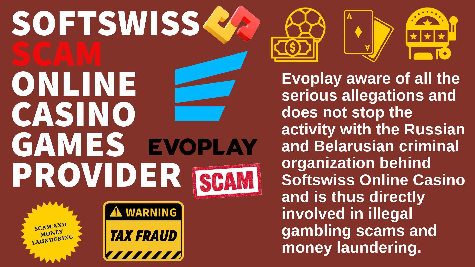 Evoplay - softswiss scam - Casino by Softswiss